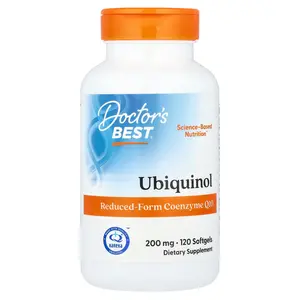 Doctor's Best Ubiquinol , 200 mg, 120 Softgels