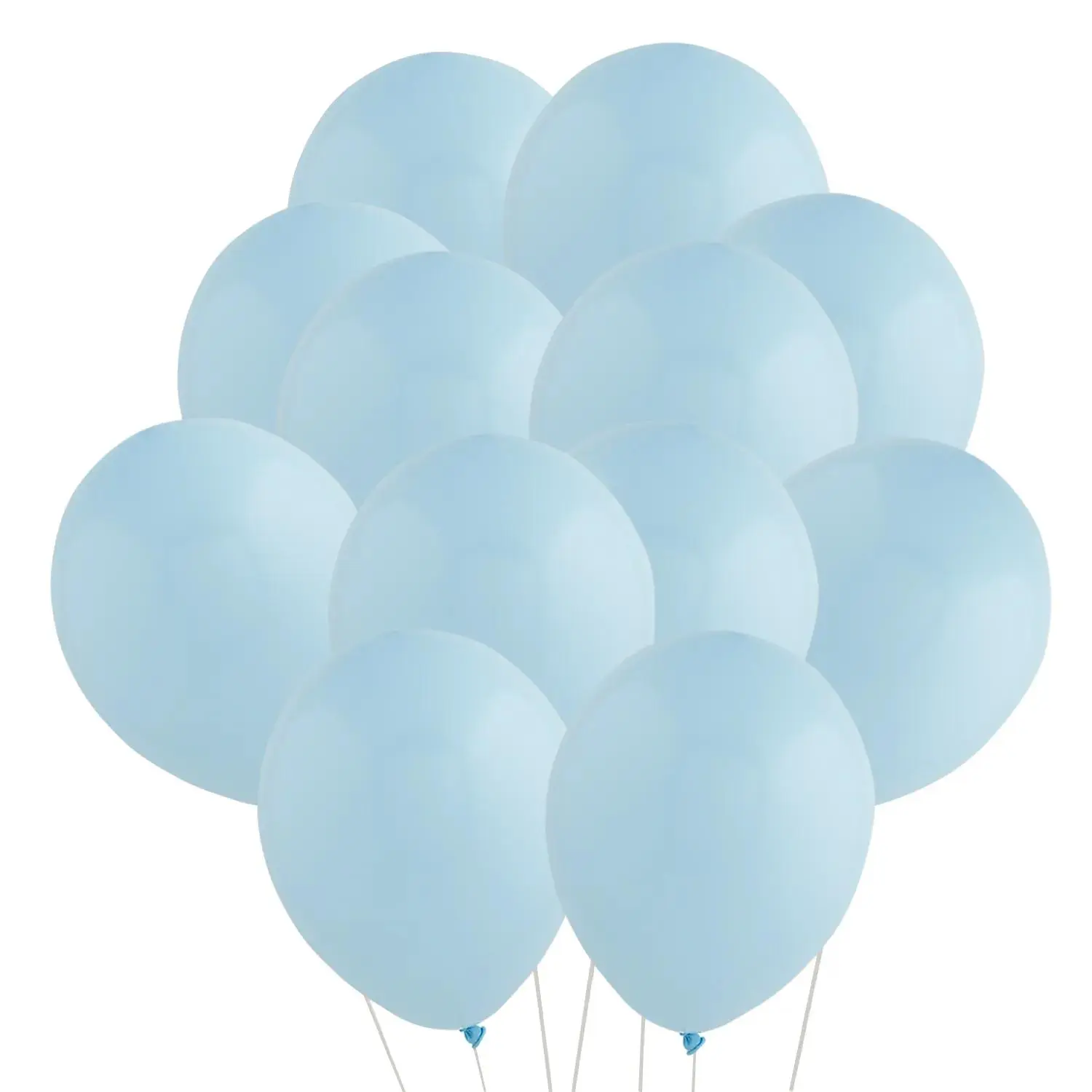 Tuftex Matte 11" Natural Latex Balloons, Bulk 100 Pcs
