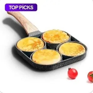 Durable Non-stick Egg Frying Pan, Kitchen Cookware for Home Egg Preparation