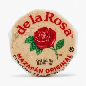 Del la Rosa Marzipan Candy - Sweet Bonbon for Confectionery Lovers - 28g - Elevate Your Culinary Creations with Rich Flavor