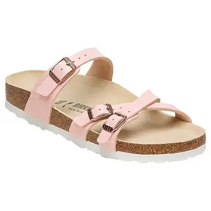 Birkenstock Franca Embossed Slide Sandal Birkenstock Franca Embossed Slide Sandal