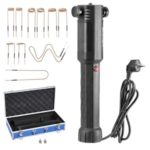 Induction Heater Bolt Removal Kit, 1100W 110V Magnetic Induction Heating Tool, Handheld Nut Buster, Mini Heating Machine For Rusted Screws, Automotive Garage Repair Equipment With 10 Coils And Included Carrying Box