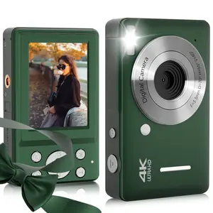 Digital Camera FHD 1080P Cheap Digital Camera Compact Point and Shoot Camera 16x Zoom Face Detection Anti-Shake Portable Camera Vintage Digital Camera Suitable for Boys and Girls, School Season Christmas, Birthday Gift