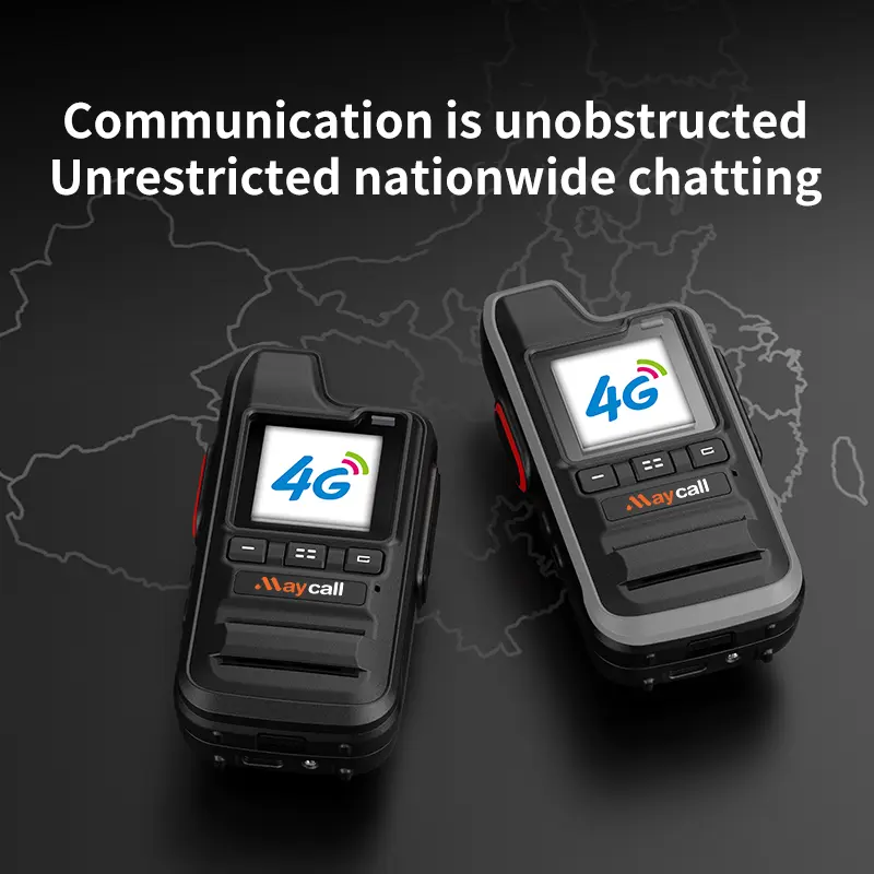 Maycall MC26 4G Full Network Walkie Talkie, Nationwide Communication, Mini Handheld Two Way Radio for Security, Construction Site, Office & Fleet Use.Minimum order quantity: 10 units.