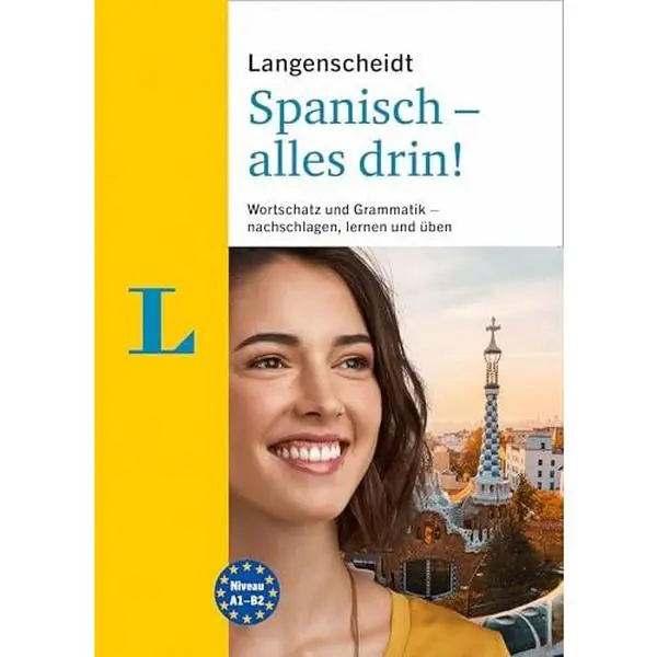 USED Book - Langenscheidt Spanisch - alles drin: Wortschatz und Grammatik - nachschlagen, lernen und üben by unknown author (Paperback) - german