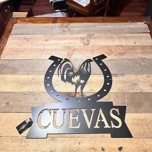 Personalize Steel Rooster with horse shoe wall decor White Bedroom White Housewarming Wooden Wall-mounted Wall-mounted Bedroom Wall-mounted Wooden Modern Hanging Hangable Ornaments Decoration Wall-mounted Wall-mounted Modern Housewarming White Bedroom