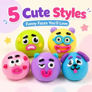 2026 Smushers Dog Face Swap Squishy Toy, Soft Shapable Stress Relief Toy, Stylish Desktop Ornament for Adult Leisure Relaxation