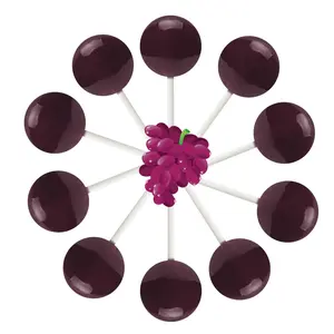 30ct. Juicy Grape Lollipop Bag
