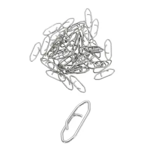 Unique Bargains 50Pcs Speed Clips for Fishing Lures,Fishing Top Water Speed Clips for Quick Change, for Saltwater and Freshwater, 1.2 inch