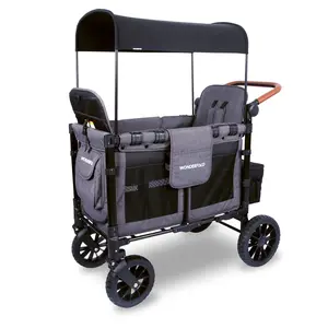 W2 Luxe Double Stroller Wagon (2 Seater) - FINAL SALE W2 Luxe Double Stroller Wagon (2 Seater) - FINAL SALE