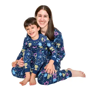 Hanukkah Splatter Paint Pajamas