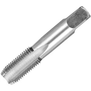 3/8"-18 NPT Pipe Tap, Tapered Pipe Thread Tap High Speed Steel for Conventional Machine Tapping or CNC Tapping Can Tap Steel and Stainless Steel
