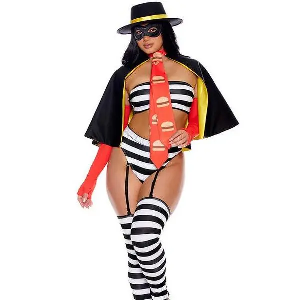 Burger Bandit Sexy Character Costume