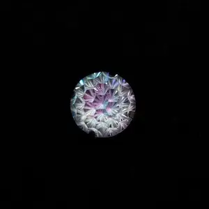 Sparkly Gradient Fireworks Titanium Steel Earbone Ear Stud DDMS0017 Flat Bottom Flashing Ear Stud