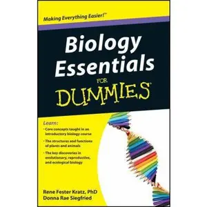 USED-Biology Essentials for Dummies by Kratz, Rene Fester (Paperback)