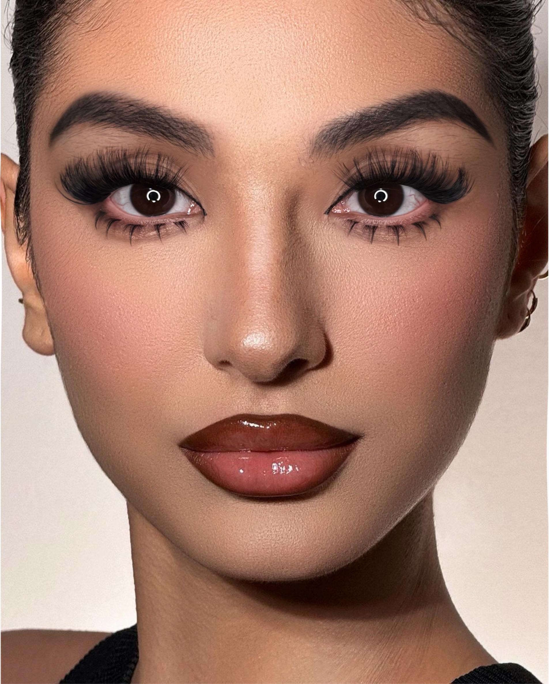 JVLBEAUTY 【Top Diva】 Segment Individual Cluster False Eyelashes, Voluminous & Curly, Euro-American Style, Beginner-Friendly, Extra Long D Curl, Vacation-Ready