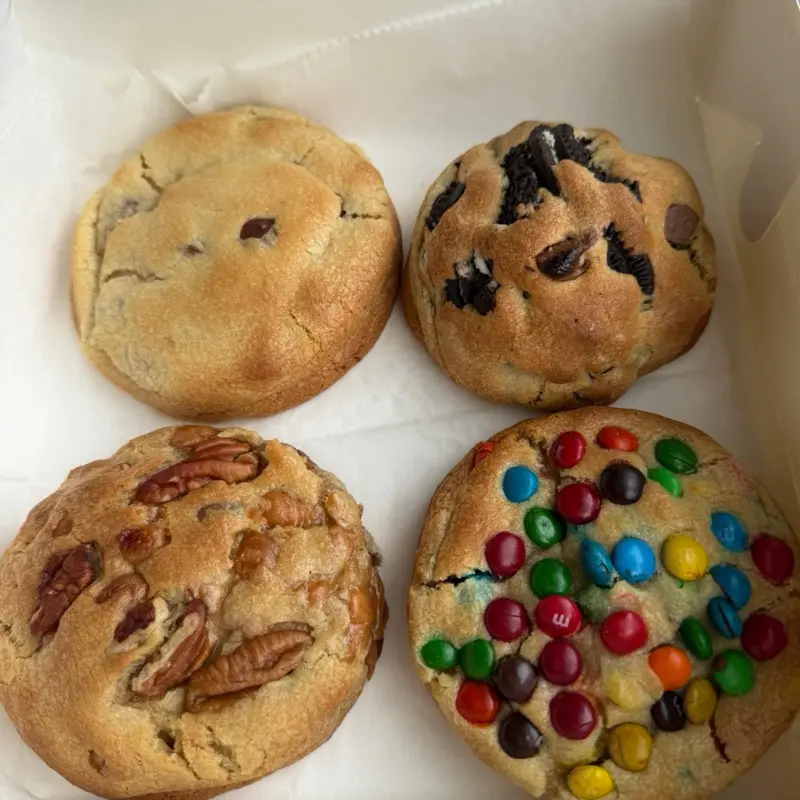 Unstuffed chunky cookie