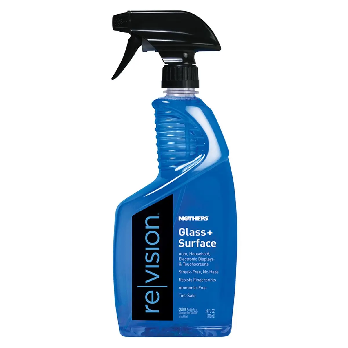 Mothers Polish 24 oz Revision Glass Plus Surface Cleaner - Streak-Free Cleaning, Liquid-Based Solution, No Bleach Formula, Glass Cleaning Solutions