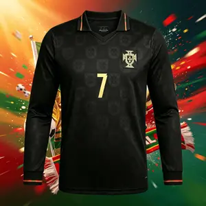 2026 Portugal 7# Cristiano Ronaldo Short And Long Sleeve Soccer Jersey Fans Version Breathable