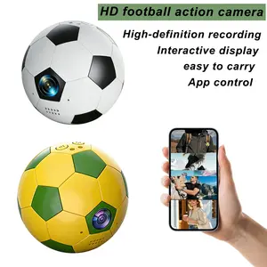 HD Football Sports Camera, Mini Wearable Vlog Camera, Portable Vlogging, First Person View, Small Body, Ideal for Cycling, Hiking, Fishing