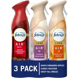 3 Pack Air Freshener Spray Odor-Fighting Room Spray 8.8oz Each 3 Pack Air Freshener Spray Odor-Fighting Room Spray 8.8oz Each