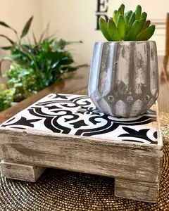 Wood Riser Home Decoration
