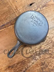 Our best seller! Beautiful 1920's Era Wagner Ware #3 Egg Skillet, 3 B.  Restored and Ready to Use