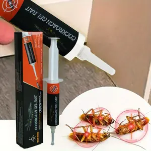 Cockroach Gel Bait 30g Roach Killer, Indoor Outdoor Pest Control for German & American Roaches with Plunger & Precision Tip Summervibes