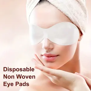 100pcs Disposable Non-Woven Dry Eye Mask Pads, Gentle Eye Care Membrane, Ideal for Spa and Personal Care