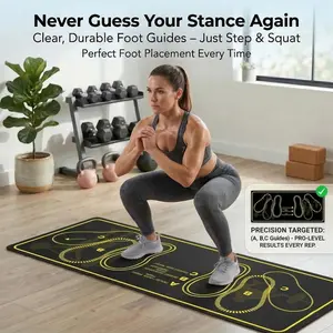 Yoga Mat Non Slip Exercise Mat for Home Workout Sweat Absorbent Foldable Fitness Mat Diatomaceous Earth Mat Quick Dry Easy Storage Thick Cushion Anti Tear Floor Mat for Gym Pilates Stretching