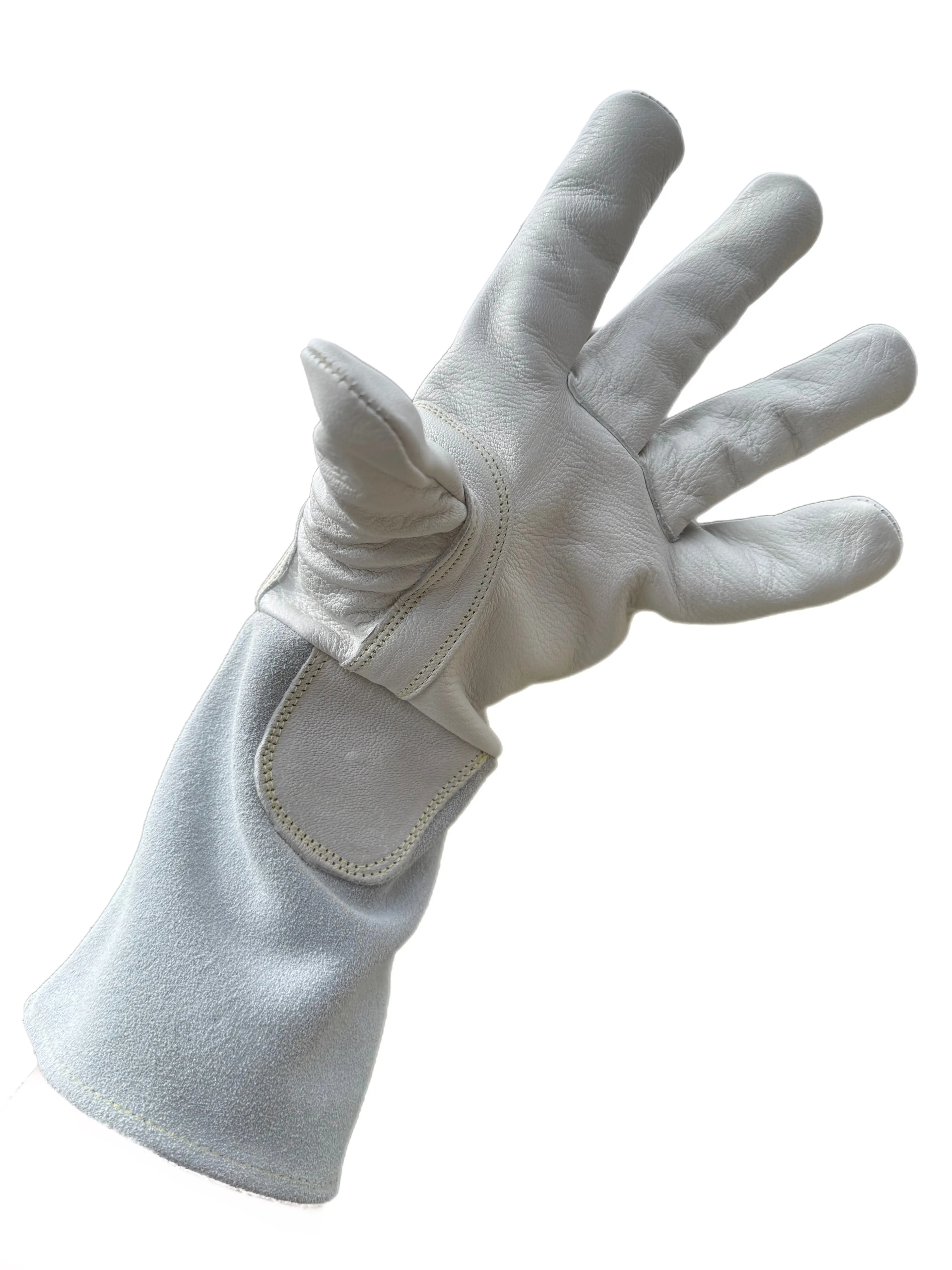 Slickman 716 Plus Elk Leather Tig Welding Glove - Premium