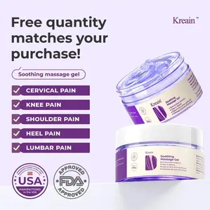 Kreain 1purple gel turmeric effortlessbeauty  extract sodium sulfate chondroitin Emu oil and other natural materials