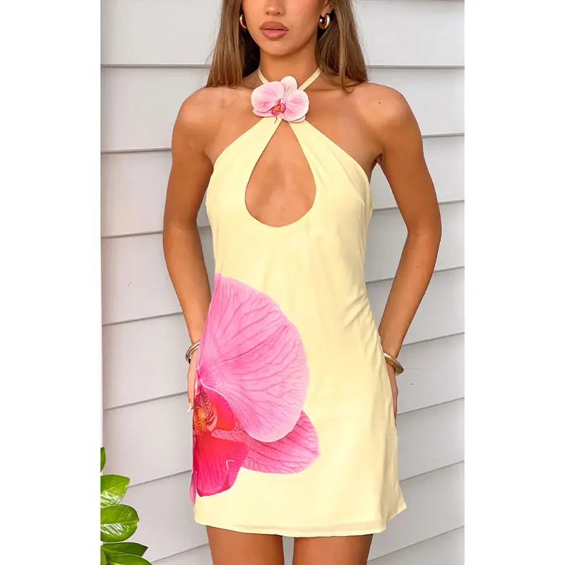 white mini dress a line A-Line Spaghetti Straps Short White Lace Homecoming Dress with Ruffles PD213 US16 / As Picture main image 0