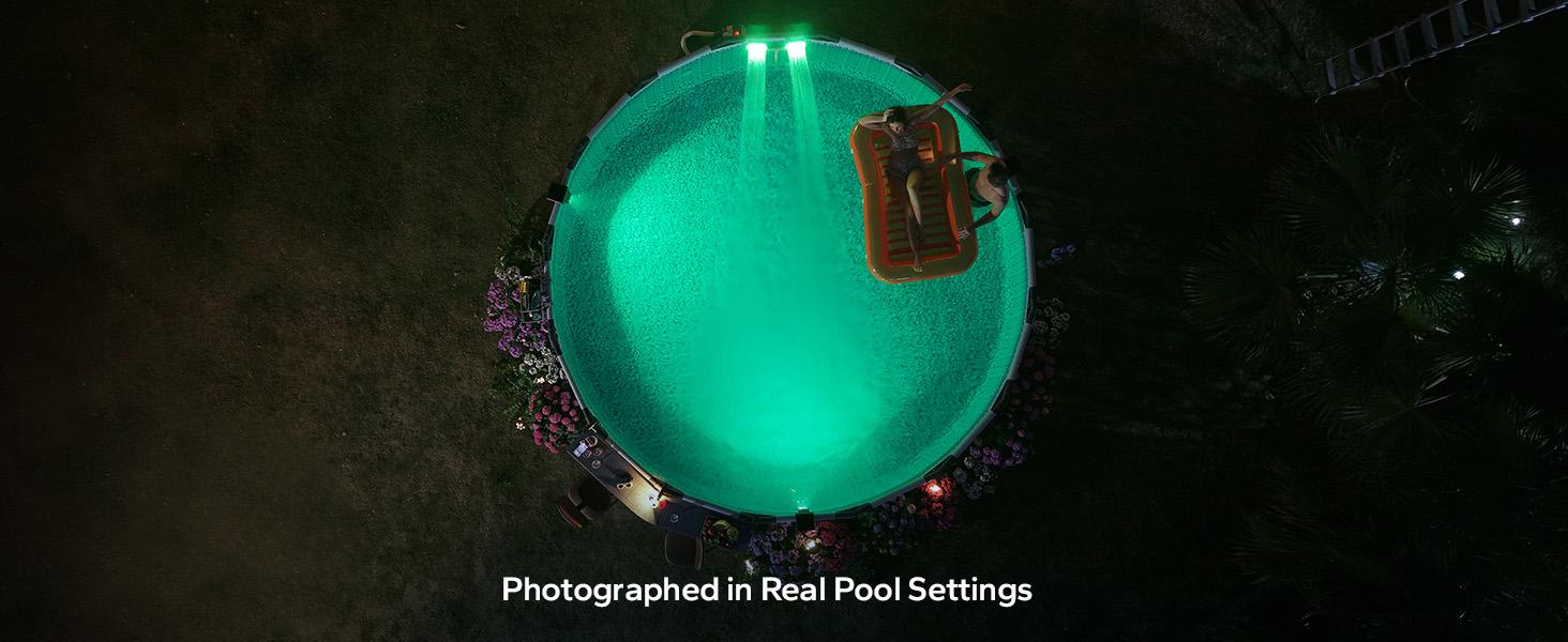 Poolhacker Poolside Solar light, for Inground & Above Ground Pool,Submersible Pool Lights with Remote, Waterproof Design (Black, 1 Pack)Decorative Lighting Poolhacker Poolside Solar light, for Inground & Above Ground Pool,Submersible Pool Lights with Remote, Waterproof Design (Black, 1 Pack)Decorative Lighting