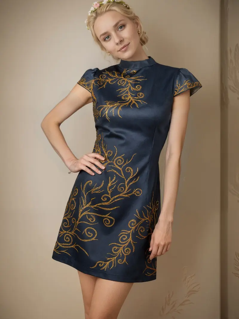 princess polly baby blue dress chinese dress qipao