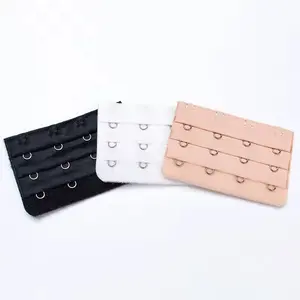 3PC Adjustable Bra Back Closure Extender Hook Rows Lingerie Extension Clasp Fastener Intimates Accessories for Women Underwear