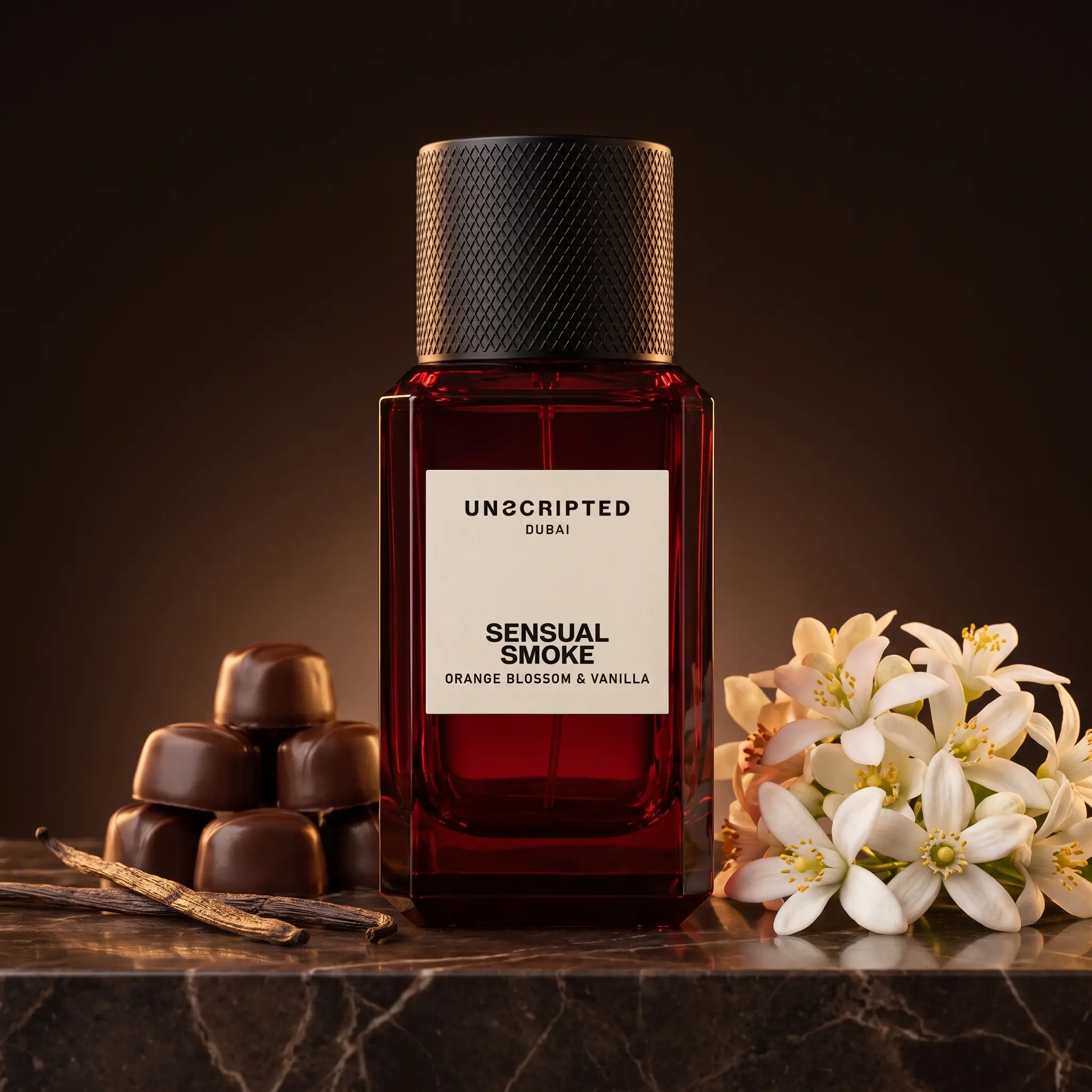 Unscripted Sensual Smoke - Perfume For Men And Women - Women Perfume with Cardamom, Vanilla, Almond Notes - Bold, Long-Lasting Mens Cologne - 3.4 oz