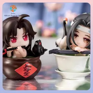 New Genuine The Founder Of Diabolism Action Figure Lan Wangji Model Anime Peripherals Wei Wuxian Anime Figures Gift Toys