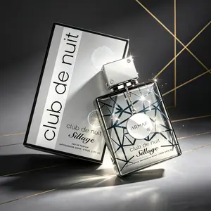 Armaf Club De Nuit Sillage Eau de Parfum Spray for Men, 3.6 oz (105mL) Woody-Citrus-Musk Fragrance, Affordable Luxury Cologne, Fresh Aromatic Scent