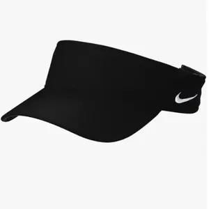 Nike Dry Swoosh Visor - Hook and Loop Closure Perfect Fit 100% Polyester Sports Visor