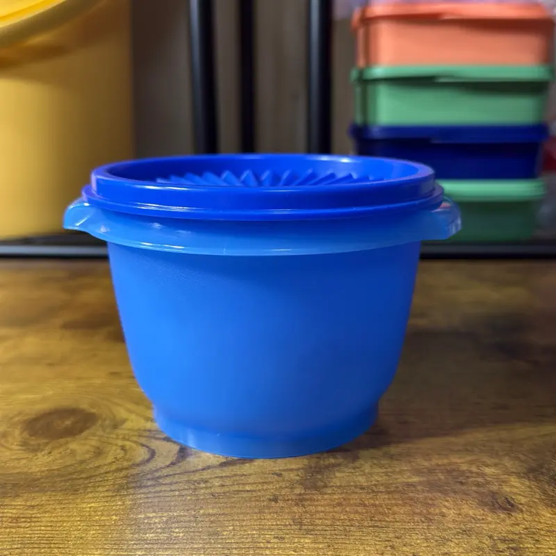 Tupperware 600ml Servalier Round Blue