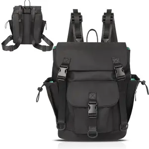 Miss Fong × MOMINSIDE Diaper Bags, Waterproof Casual Carry-on Travel Backpack, Lightweight Sports Bag  for Outdoors, with Sleeve Carry Luggage, Newborn Baby Stuff Clearance