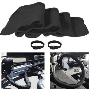 Trolling Motor Cable Organizer Sleeve, 60" Troll Jacket Wire Cable Cover for Outboard, Neoprene Troll Sleeve Trolling Motor Wire Cover