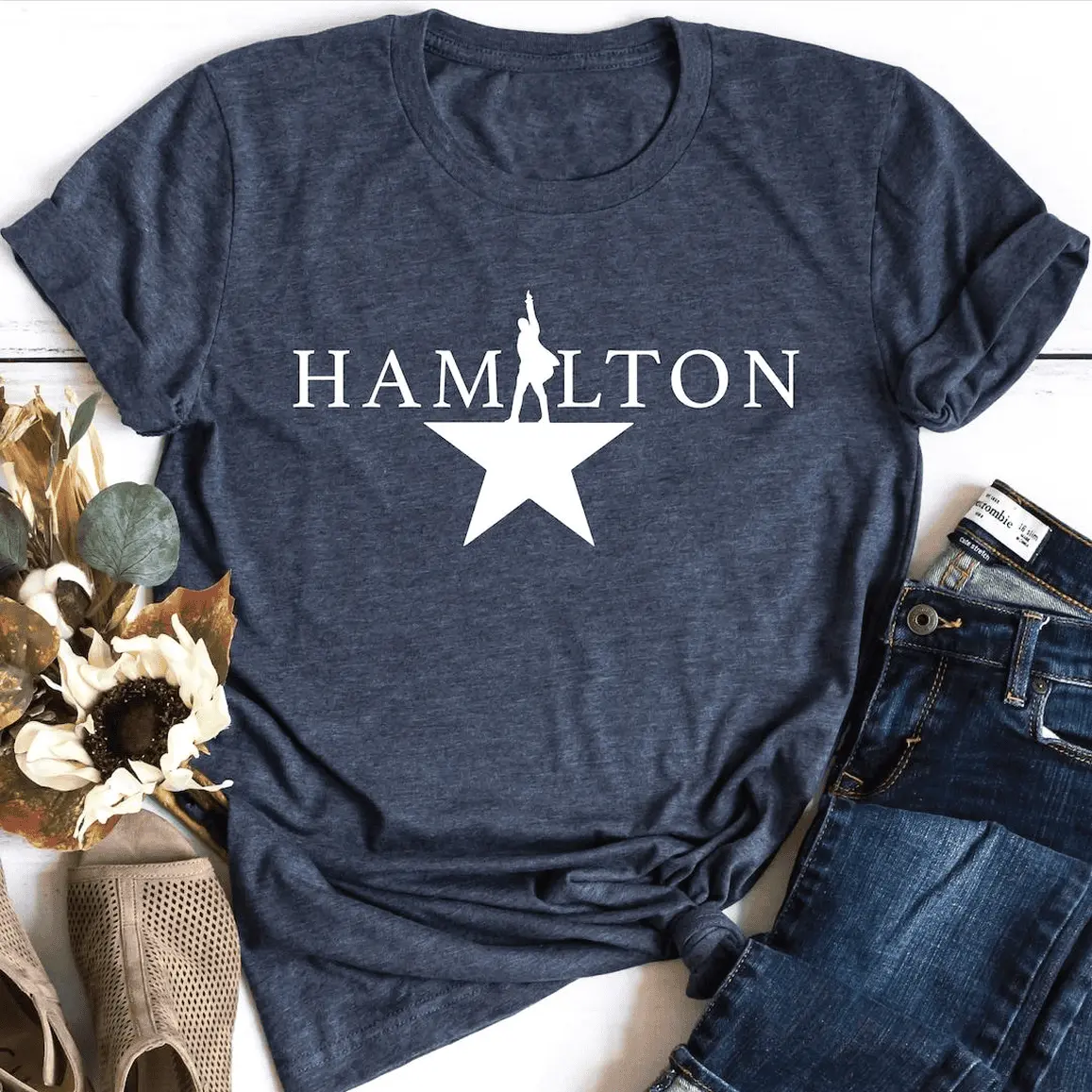 Hamilton Shirt Hamilton Gift Alexander Broadway Fan Shirt American Musical Gift Musical Bro All-Purpose Cotton Tee