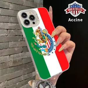 Case for iPhone 15 Pro 16 16E 14 Plus 13 12 11 Promax X XS Max XR xsmax Bold Mexican Printed IMD Hybrid Plate Water-resistant Rugged Cellphone Cover for Boy