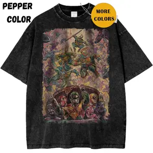 Teenage Mutant Ninja Turtles Shirt, Power Ranger Shirt, Animated Vintage Tee, Cotton Unisex T-Shirt, Crew Neck, Menswear Top, Womenswear Top Underwear Streetwear