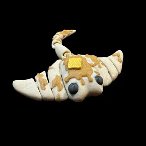 Flappy Jack Manta Ray Articulating Sculpture 3D Print