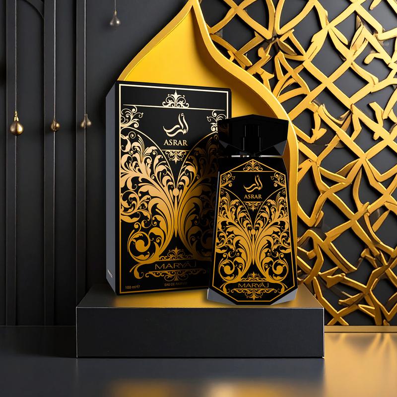 Maryaj Asrar - Long Lasting Perfume for Men and Women - Musk Cologne for Men and Women - Spicy, Floral, Woody Fragrances - Eau de Parfum - 3.4 oz