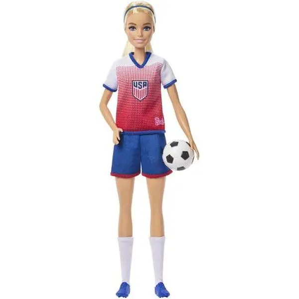 Barbie Careers USSF Soccer Barbie Doll  [COLLECTIBLES] Paper Doll