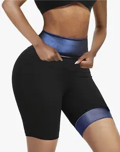 Sauna Sweat Shorts Compression Workout Thermo Waist Trainer Slimming Leggings